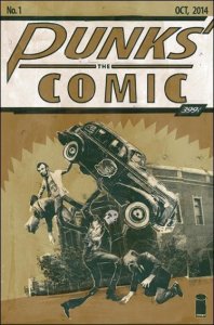 Punks: The Comic #1C VF/NM ; Image | Action Comics 1 Tribute variant