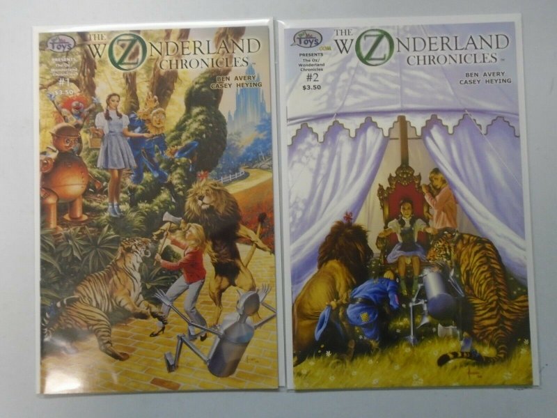 Oz Wonderland Chronicles #1+2 8.0 VF (2005 Buy Me Toys)