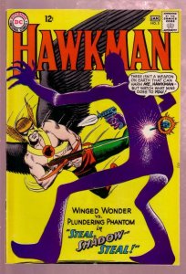 HAWKMAN #5 1964-SHADOW THIEF-MURPHY ANDERSON ART-DC VG/FN