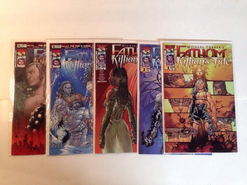 Fathom Killians Tide 1-4 Complete Near Mint Lot Set Run