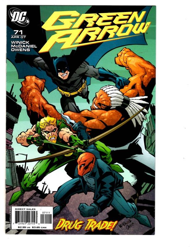 6 Green Arrow DC Comics #70 71 72 73 74 75 Batman Red Hood Brick Canary JLA BH27