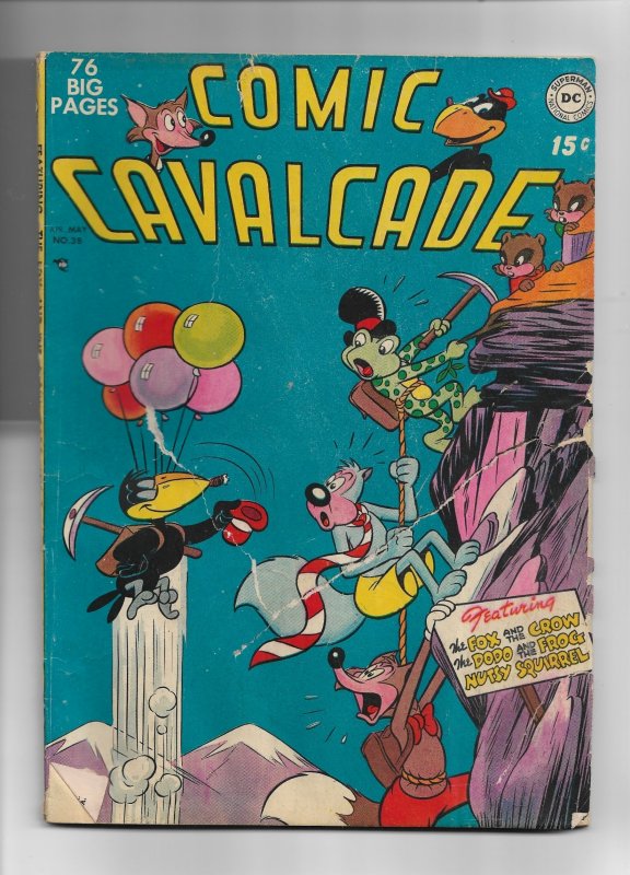 Comic Cavalcade #38 (1950) GD-