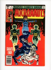 Micronauts #11  VF  1979  Michael Golden Cover and Interior Art!