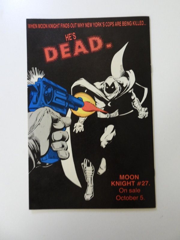 Moon Knight #26 (1982) VF condition