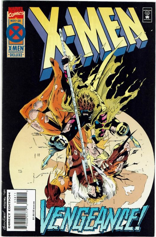 X-Men #38 (1991 v2) Andy Kubert Legion Sabretooth NM