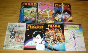 M.I.C.R.A. #1-7 VF/NM complete series MICRA robot good girl comics interview set
