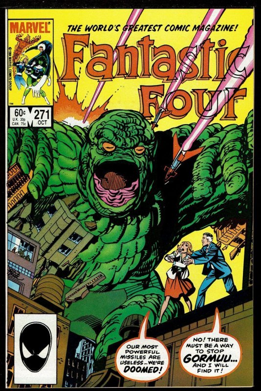 Fantastic Four #271 John Byrne 9.0 VF/NM