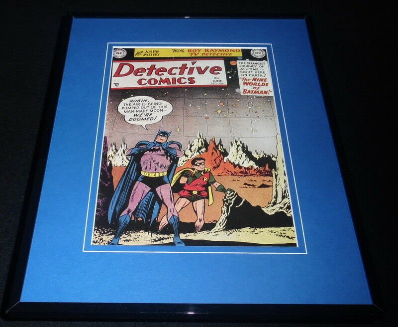 Detective Comics #208 Framed 11x14 Repro Cover Display Batman Robin