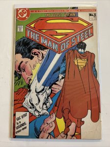 THE MAN OF STEEL #1 - 6 COMPLETE JOHN BYRNE SERIES Superman DC Comics 1986 