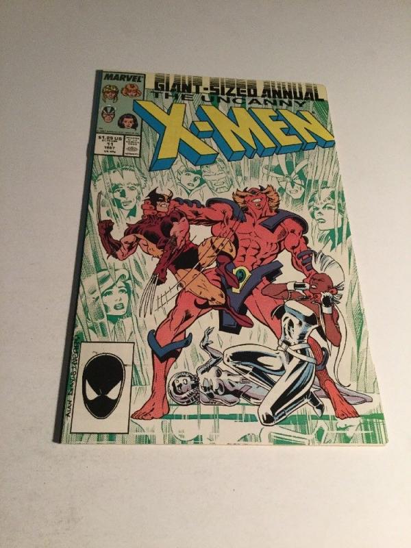 Uncanny X-Men Annual 11 Vf Very Fine 8.0 Marvel Comics