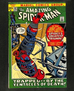 Amazing Spider-Man #107 Trapped By The Tentacles of Death!