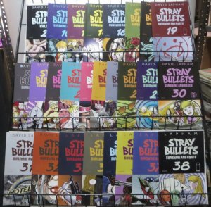 STRAY BULLETS 26 diff Sunshine&Roses #10,13,14,16-24,26-38, Killers#2 2015-2020