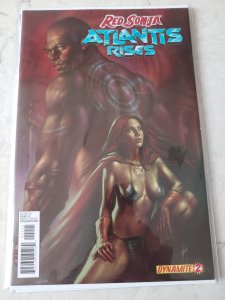 Red Sonja: Atlantis Rises #2  (2012) lucio parrillo cover