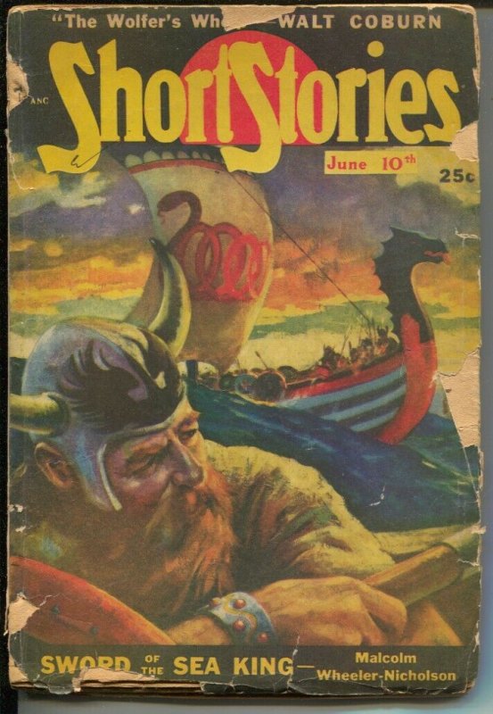 Short Stories 6/10/1948-Johnny Fletcher mystery-Frank Gruber-Wittmack-G/VG