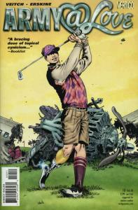 Army @ Love #10 VF/NM ; DC/Vertigo | Rick Veitch Golf Cover