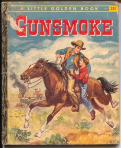 Gunsmoke #320 1958-Little Golden Book-James Arness TV show-VG-