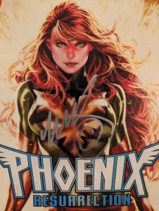 Phoenix Resurrection #1 NM Mark Brooks Variant Signed By Mark Brooks