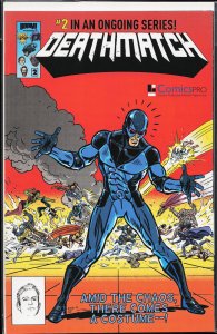 Deathmatch #2 Comics Pro Cover (2013) Cube