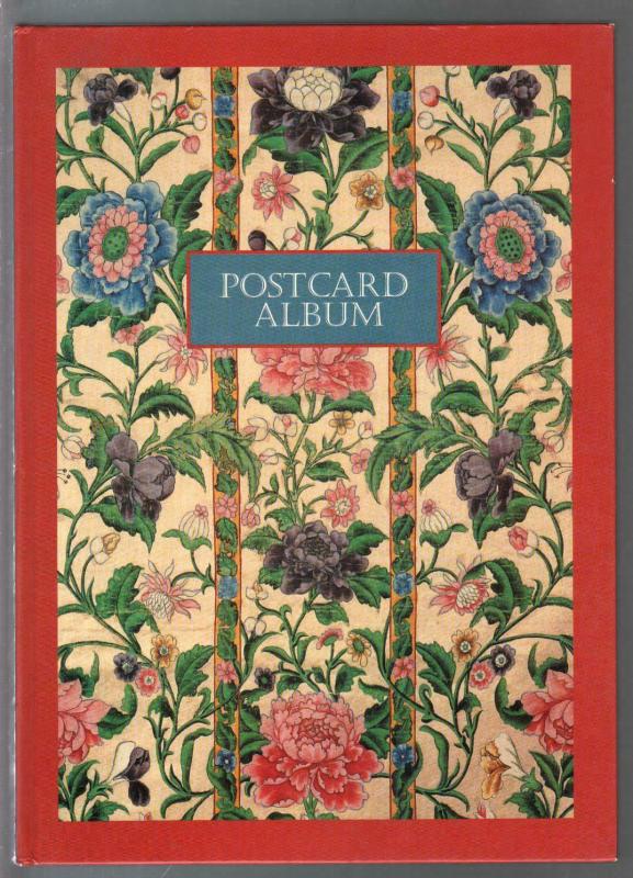 Postcard Album 1996-large hardback display album-includes 330+postcards-VF