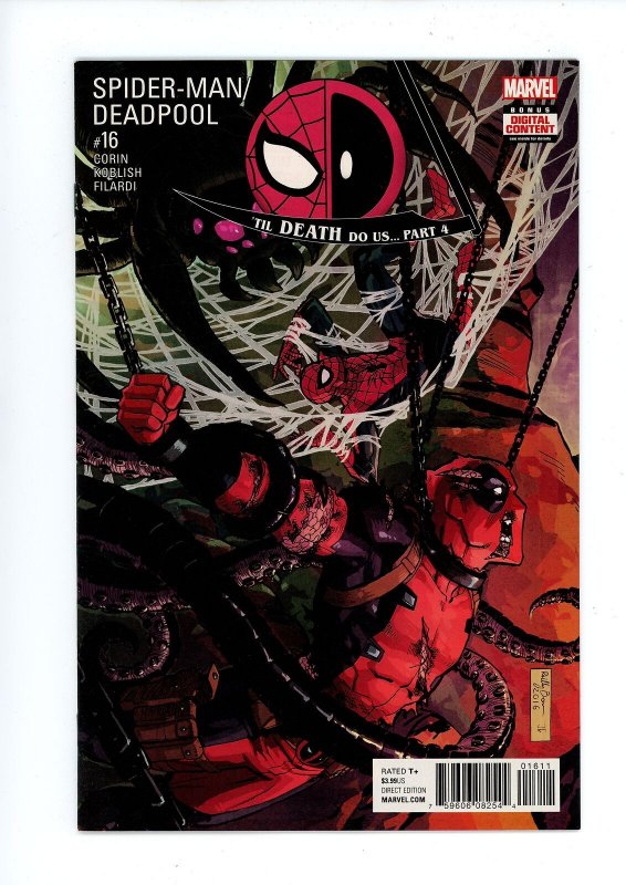 SPIDER-MAN/DEADPOOL #16 MARVEL COMICS (2017)