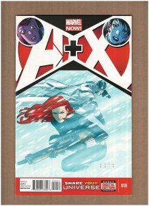 A+X #10 Marvel Comics 2013 Avengers X-Men Black Widow Fantomex Domino NM- 9.2