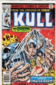 Kull the Destroyer #28 (1978) Kull