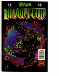 Lot Of 3 Spawn Blood Feud Image Comic Books # 2 3 4 Todd McFarlane Violator DC7