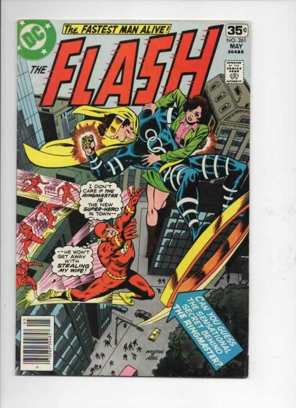 FLASH #261,  FN, RingMaster, Milgrom, 1978, more in store, DC