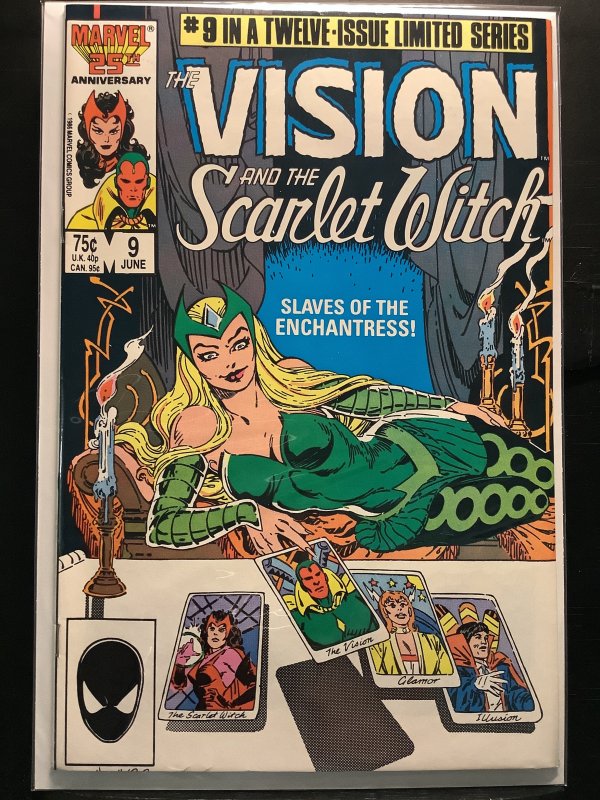 The Vision and the Scarlet Witch #9 Direct Edition (1986)