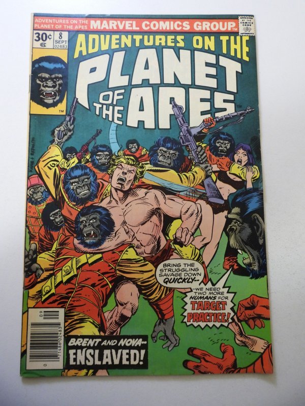 Adventures on the Planet of the Apes #8 (1976) FN+ Condition