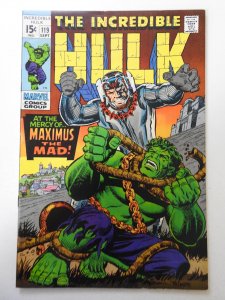 The Incredible Hulk #119 (1969) FN Condition!