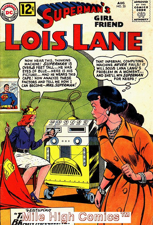 LOIS LANE (1958 Series)  (SUPERMAN'S GIRL FRIEND) (DC) #35 Very Good Comics Book