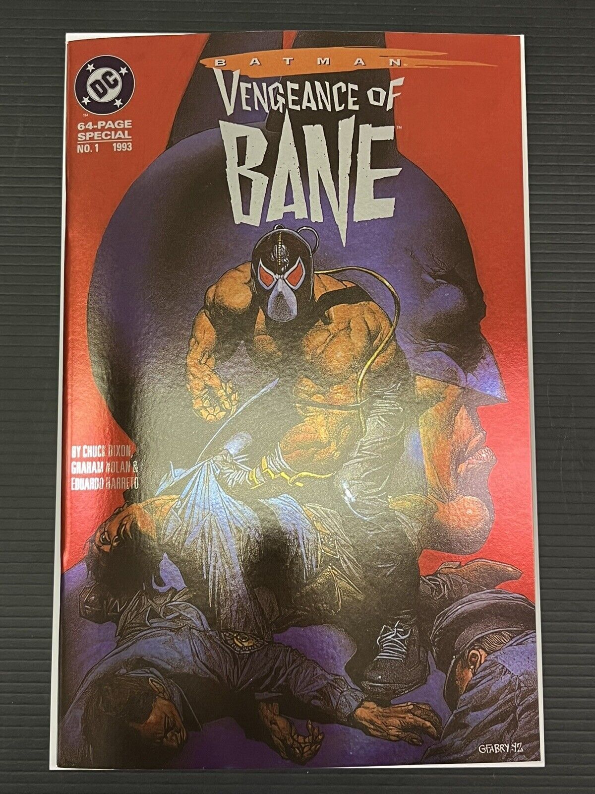 Batman Vengeance of Bane #1 CVR B Foil Facsimile Edition NM 2023