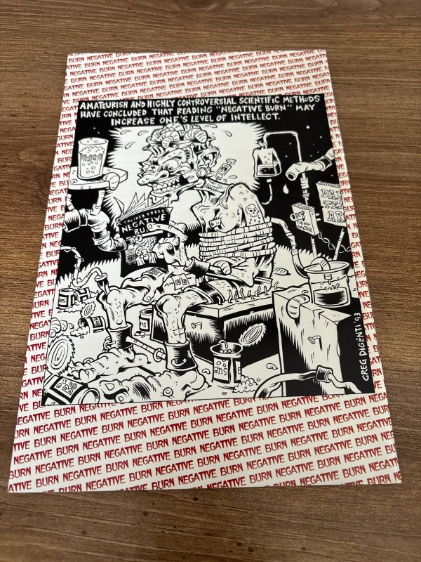 Negative Burn # 5 NM Caliber Press Comic Book An Anthology 7 J315