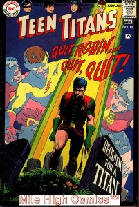 TEEN TITANS  (1966 Series)  (DC) #14 Good Comics Book