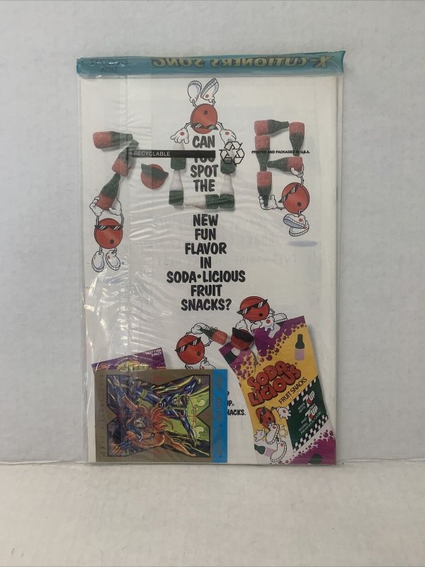 Uncanny X-men #296 Pollybaged With Card