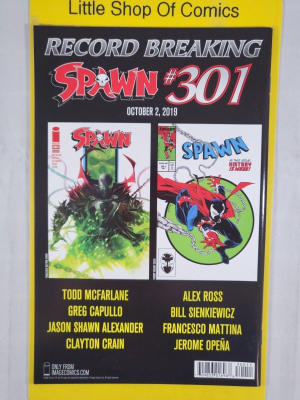 Spawn #300 Todd McFarlane 2019 Image Comics Homage Amazing Spider-Man Parody