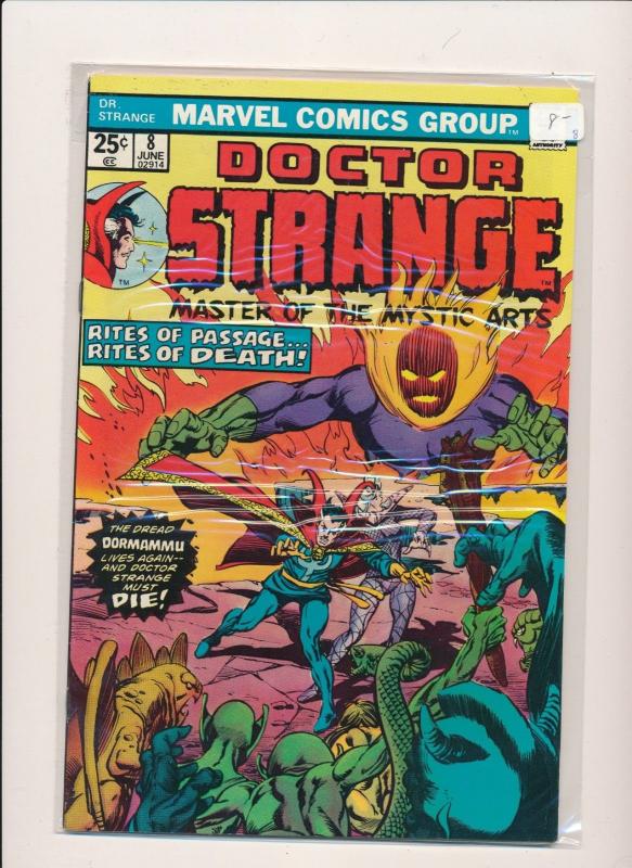 MARVEL LOT of 4-DR. STRANGE Master of the Mystic Arts #5,#7-9 '74/'75 VF(PF294) 