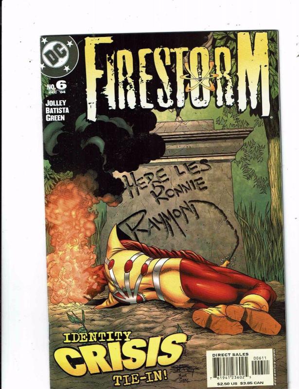 Lot of 7 Firestorm DC Comic Books #1 2 3 4 5 6 7 LH5