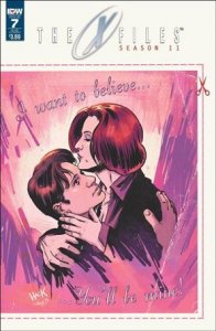 X-Files: Season 11 7-C Robert Hack Valentine's Card Wraparound Cover VF/NM