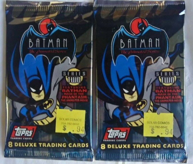 1993 Topps Batman Animated Series 2 Sealed Pack