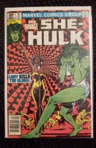 The Savage She-Hulk #15 (1981) fn+
