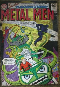 METAL MEN #8 (DC,7/1964) VERY GOOD (VG) Classic Silver Age Nuttiness!