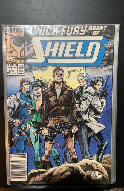 Nick Fury, Agent of SHIELD #1 (1989)