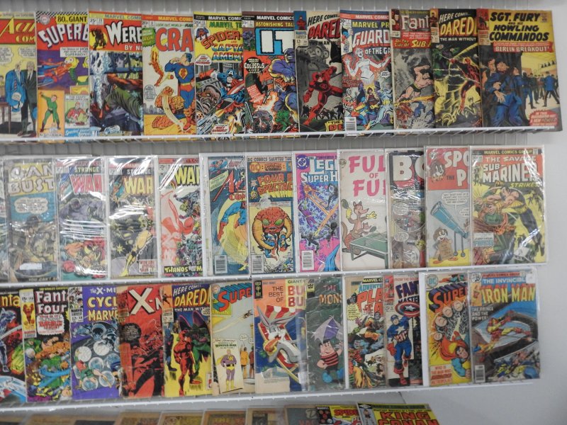 Huge Lot 150+ Low Grade Silver Bronze Age Comics W/X-Men, Thor, Batman+ MORE!!