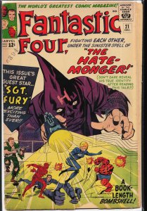 Fantastic Four #21 (1963) Fantastic Four [Key Issue]