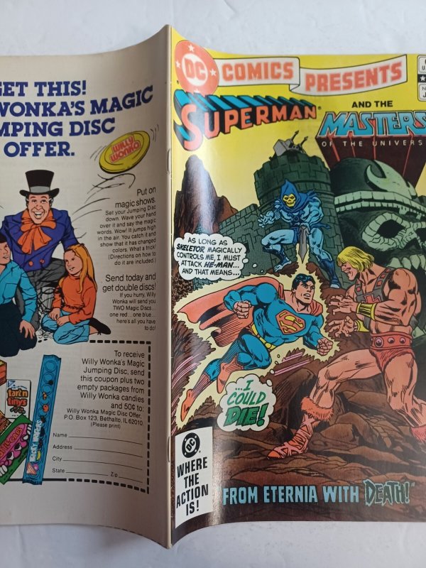 DC Comics Presents #47 - 1st He-Man & Skeletor MOTU - Key - Superman - 1982 - VF