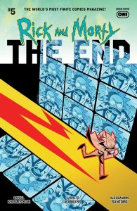 Rick and Morty The End #5 Troy Little Cover B Oni Press EB34