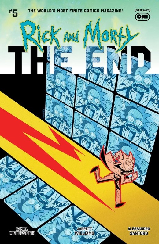 Rick and Morty The End #5 Troy Little Cover B Oni Press EB34