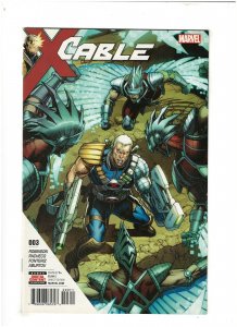 Cable #3 NM- 9.2 Marvel Comics 2017 James Robinson